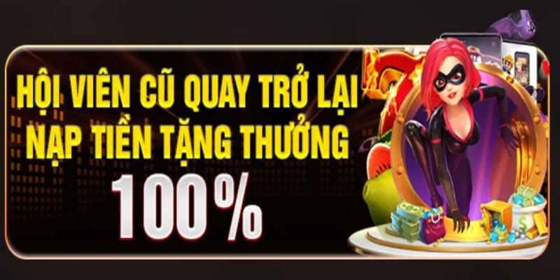 Khuyến Mãi 789WIN Thành viên cũ nhận khuyến mãi 789win 100% tiền nạp